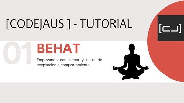 [CODEJAUS] - TUTORIAL  Behat en symfony 6 php8 1 Primer test de aceptación o comportamiento