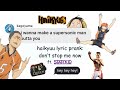 haikyuu texts⎮lyric prank: don't stop me now (ft. starkid)