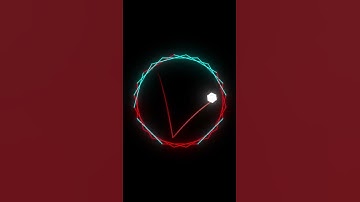 HexaGone #animation #satisfying #physics #simulation #game #colors #shapes #bounce #autism #adhd