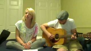 Video thumbnail of "Lady Gaga - Paparazzi - Acoustic Cover - Lynzie Kent and Rich G"