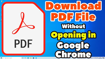 How To Download PDF File Without Opening in Google Chrome | Download PDF on PC or Laptop - 2025