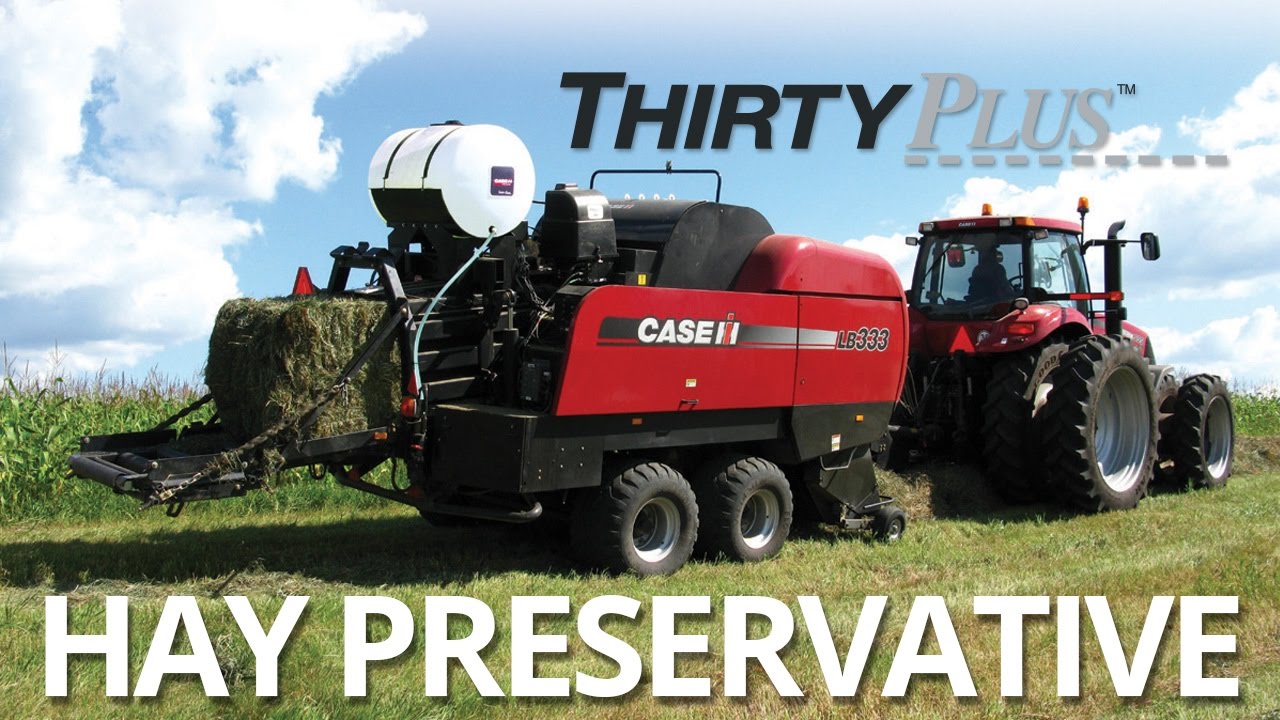 Case IH Thirty Plus Hay Preservative Harvest Tec YouTube