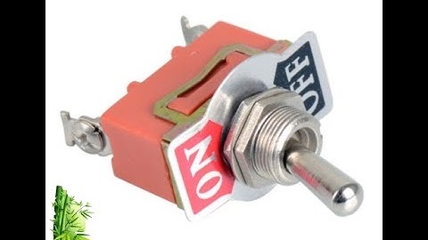 Công tắc gạt ON-ON 2 chân hoặc 3 chân có chụp chống nước chống bụi #côngtắcgat #gạt #gạt3chân