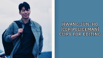 "Hwang Jun-ho policeman/cop (squid game 2) clips for editing"