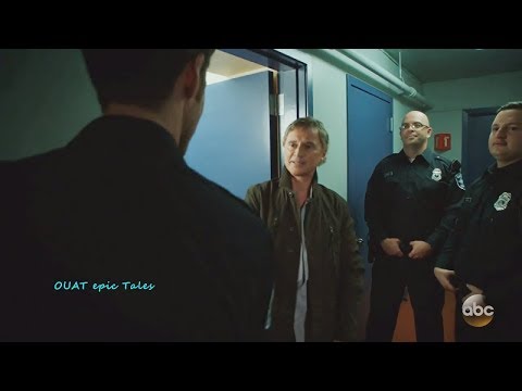 Once Upon A Time 7x01 Hook ( Rogers)  & Rumple as Police  Partners  Season 7 Episode 1