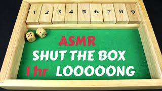 ASMR Shut the BOX 1HR LONG - Solo Game Playthrough (Whispering) ep.3