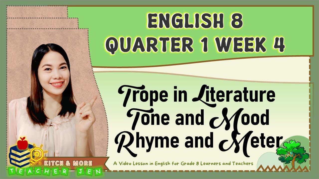 ENGLISH 8 QUARTER 1 WEEK 4 EDITABLE AND READY TO USE PPT & DLL