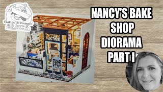Nancy's Bake Shop - Rolife Model Diorama - Assembly Part 1 - Floor & Walls