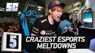 5 Craziest Meltdowns in eSports History | LoL eSports