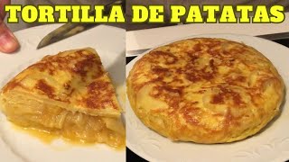 Jugosa TORTILLA ESPAÑOLA con Air Fryer paso a paso/Spanish omelette step by step