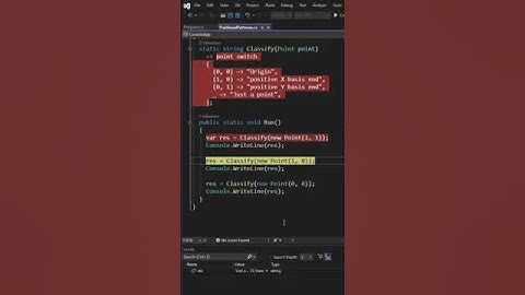 Pattern matching enhancements in C# 8 - part 3 of 4  #shorts #csharp