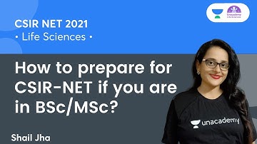 How to prepare for CSIR-NET if you are in BSc/MSc? | 🎯for CSIR NET2021 by Shail Jha