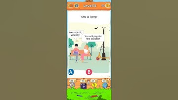 Braindom 2 level 51 who is lying? Fun brain Teaser Riddles walkthrough Solution
