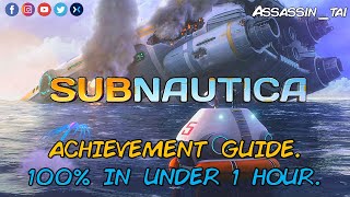 Subnautica on Xbox One X - 100% Achievement Guide in an hour