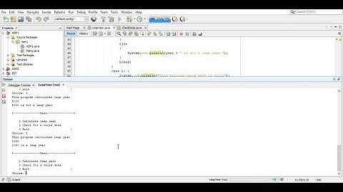 LeapYear   Apache NetBeans IDE 12 0 2020 11 02 14 44 12