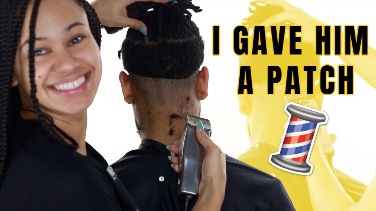 HE LET ME CUT HIS HAIR 