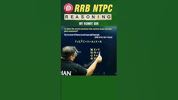 🔥INEQUALITIES REASONING | REASONING BY ROHIT SIR #shorts #ssc #sscmts #sscgd #rrbntpc #radianmensa