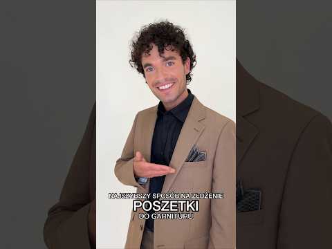 Instruktaż składania poszetki