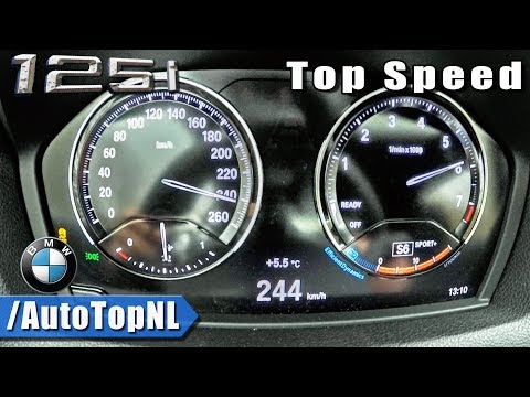 2018 BMW 1 Series 125i F20 ACCELERATION & TOP SPEED 0-244km/h By AutoTopNL