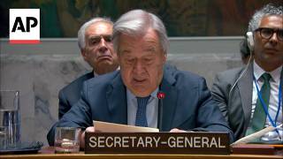 UN chief warns escalating attacks risk 'full war' in Iran and Gulf region