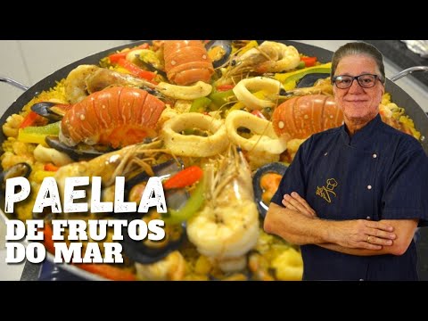 Vídeo: Como é Fácil Fazer Paella De Frutos Do Mar