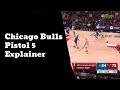 The chicago bulls running pistol 5