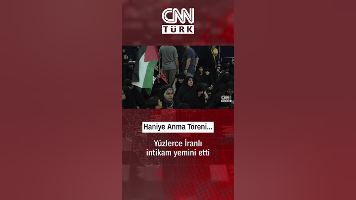 Suikastle Öldürülen İsmail Haniye İçin İran'da Anma Töreni: İntikam Yemini Ettiler