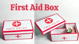 First Aid Box/first aid box/First Aid Box from shoe Box/First Aid Box School Project/First Aid Kit