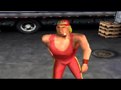 Hulk Hogan entrance video & outfits - WCW Backstage Assault (PlayStation)
