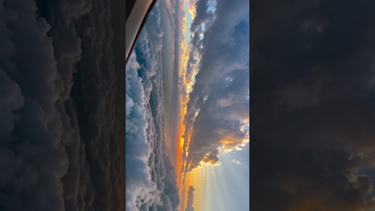AI Meets Reality: A Perfect Sunset Flight 🌅  
