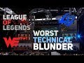 League of Legends WORST Technical Blunder: The Story of CLG.EU vs World Elite in Season 2 Worlds