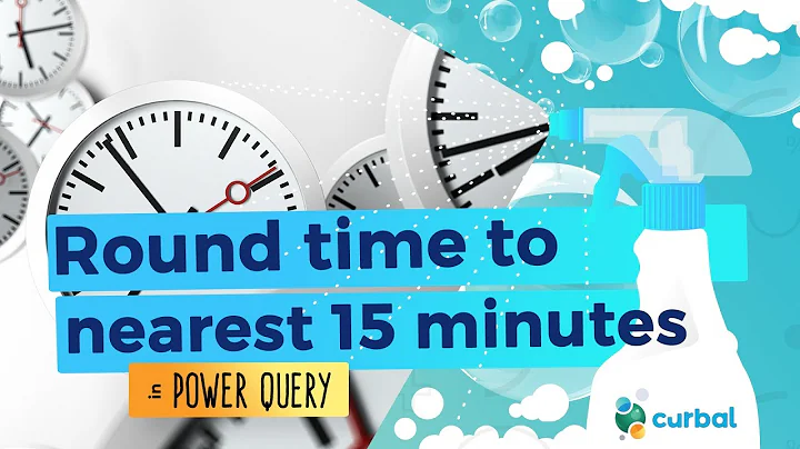Round time to nearest 15 min with Power Query