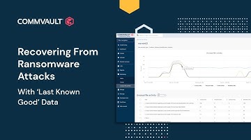 Demo – Recovering from Ransomware attacks with ‘Last Known Good’ data
