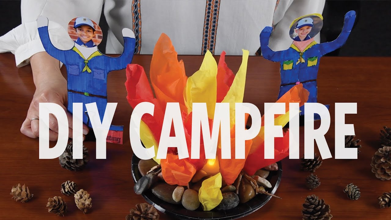 How to make a Campfire Centerpiece YouTube