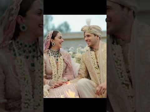 Siddharth Malhotra and Kiara Advani marriage first look😍