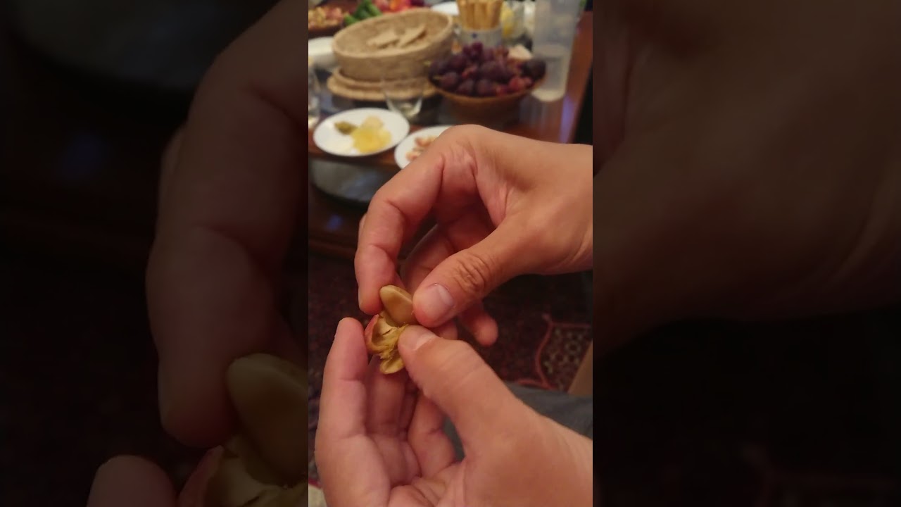 Have you ever seen a raw pistachio (clip.1) ?