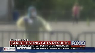 Mobile police officers and firefighters tested for coronavirus