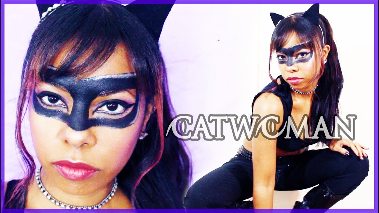♥Sexy CATWOMAN Makeup for Halloween!♥