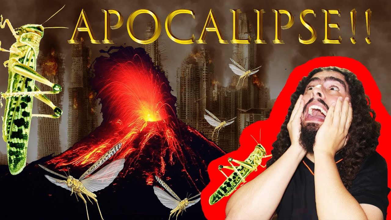 APOCALIPSE EM 2020? (praga de gafanhotos, nuvem de areia, vulcão, etc