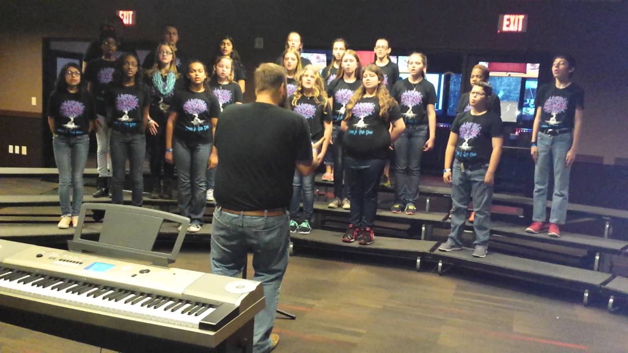 Finley Junior High Choir Pinstacks Performance 1st Division Superior