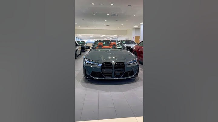 2024 BMW M4 Competition Convertible Dravit Grey Metallic Orange Black EXT Merino #shorts #dreamcars