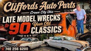 Late Model Wrecks to 90 year old Classics #junkyard 