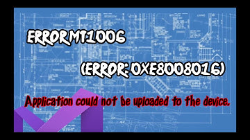 Xamarin Application Could not be updated to the Device