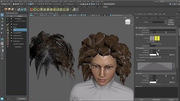 Ornatrix Maya: Hair Group Meshing