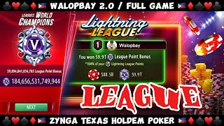 LEAGUE POINTS! ZYNGA TEXAS HOLD’EM POKER  screenshot 5