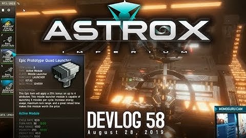 Astrox Imperium DEVLOG 58 (8/28/19)