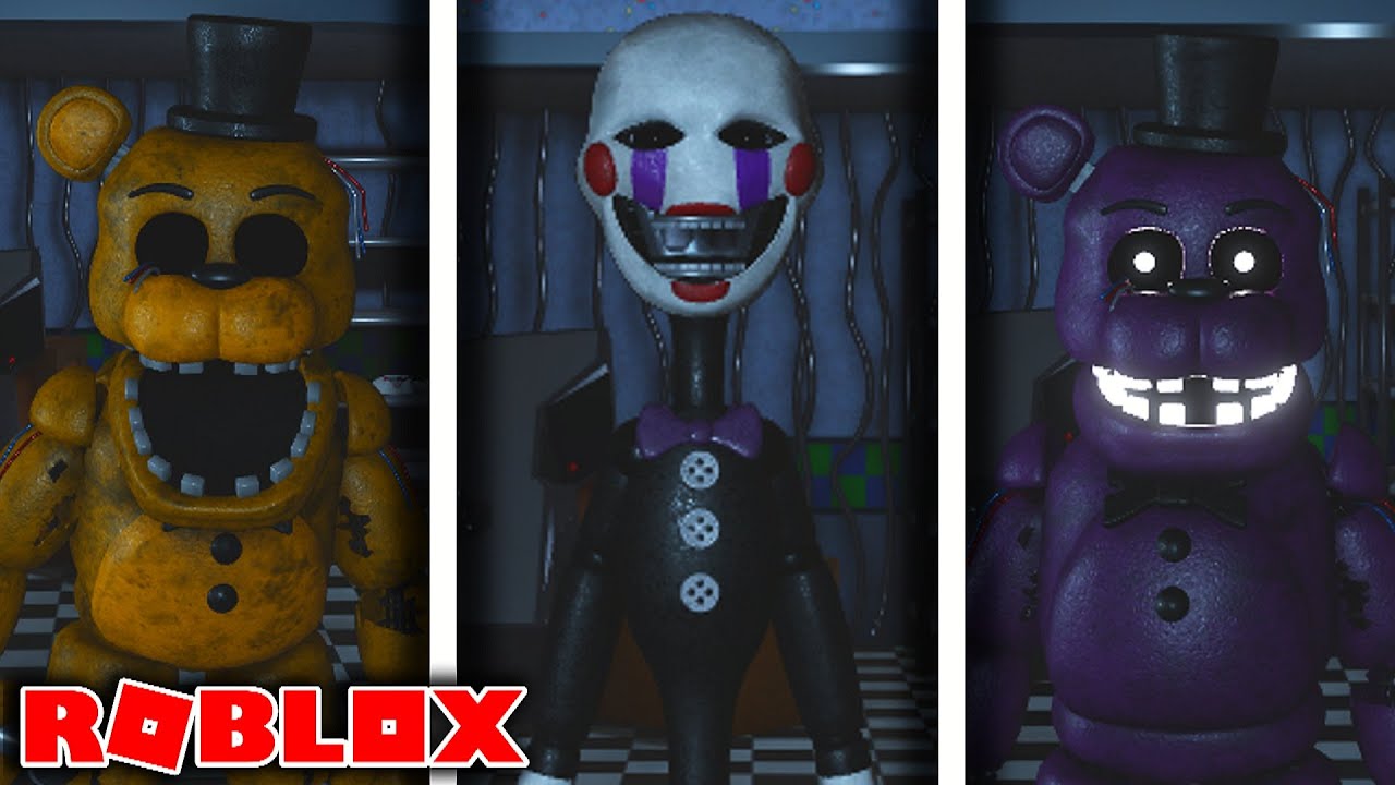 FNaF 2 Animatronics - Roblox