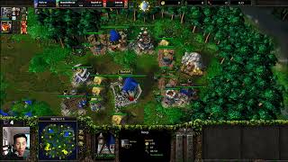 PaTo (NE) MuscleMike (ORC) vs D4rK (ORC) ReaVeR (HU) - 2v2 - WarCraft 3 - WC3923