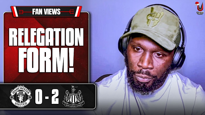 Get Amorim Players Or We Go Down! | Man United 0-2 Newcastle | Fan View (KG)