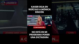 Johannes Kaiser Hum1Ll4 A Mónica Rincón